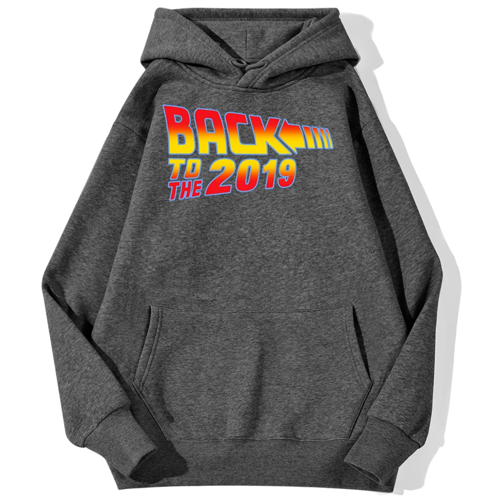 

back to the 2019 Text printed Hoodies Autumn Retro Hooded Sweatshirt Street Fashion Pullover Hip Hop Warm Men Clothing