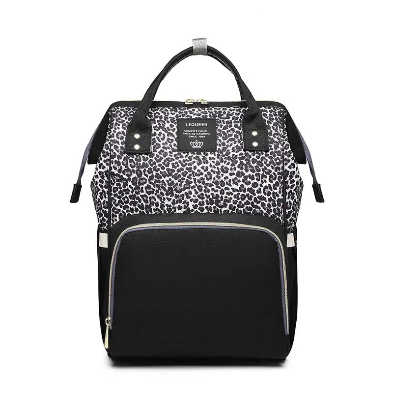 without usb port USB Mommy Bag Diaper Large Capacity baby bag travel Nappy diaper backpack waterproof anti-loss maternity bag handbags for moms - Цвет: without usb port