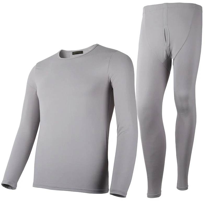 Women Light Gray Новые зимние кальсоны толстые термобелье мужские хлопковые комплекты нижнего белья согревают по всему миру женские комплекты нижнего белья - Цвет: Women Light Gray