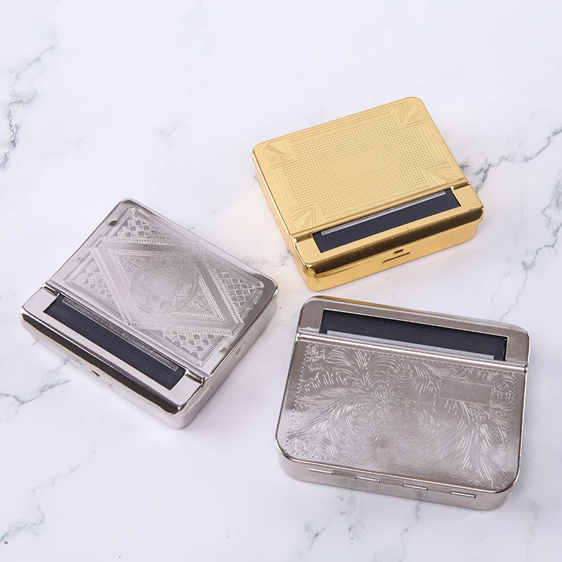 Машинка для скручивания сигарет машинка мужские гаджеты металлическая коробка