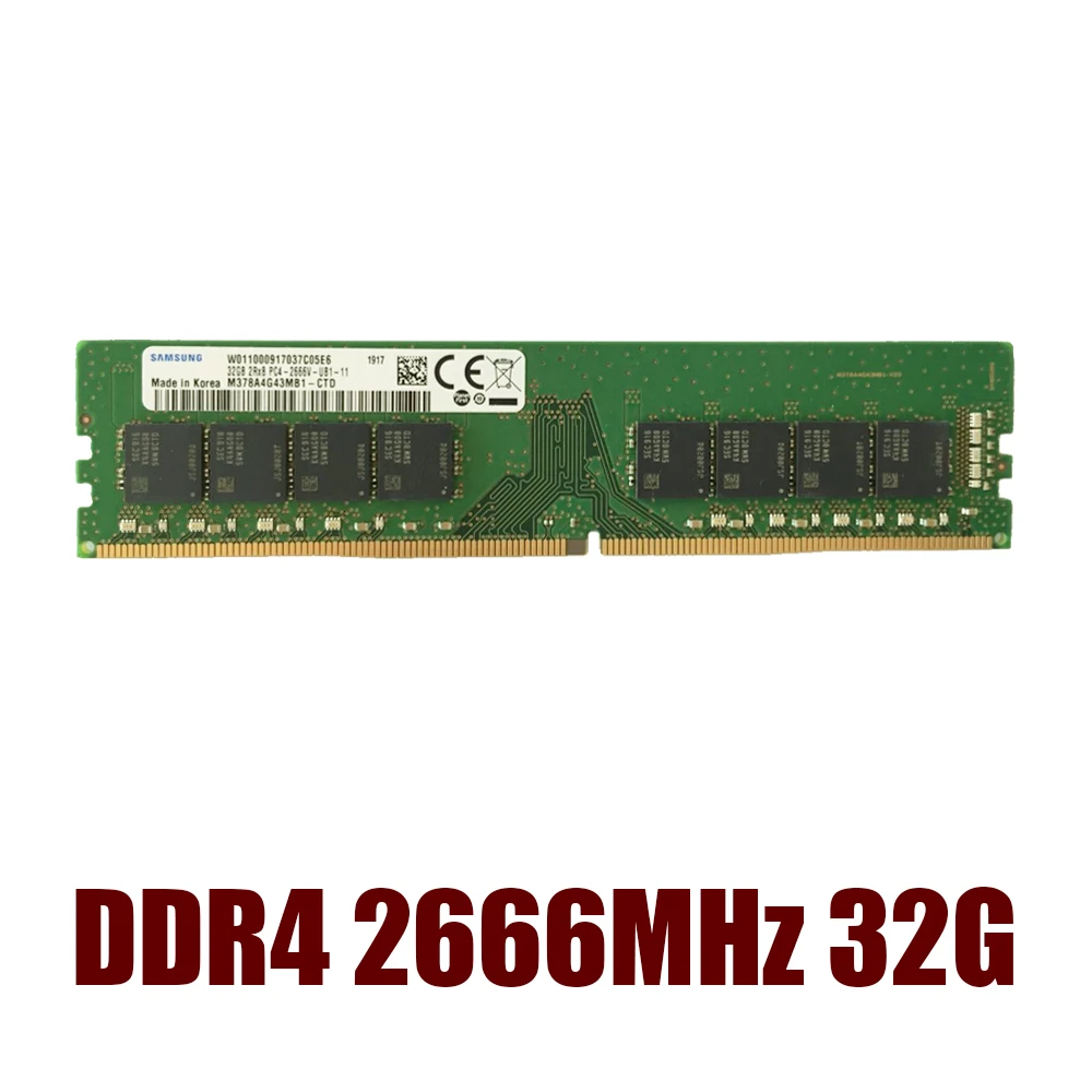 Новая оперативная память samsung DDR4, 4 ГБ, 8 ГБ, 16 ГБ, PC4, 2133 МГц, 2666 МГц, PC4-19200/21300, 8 ГБ, 16 ГБ, модуль памяти, один год гарантии, оперативная память для рабочего стола