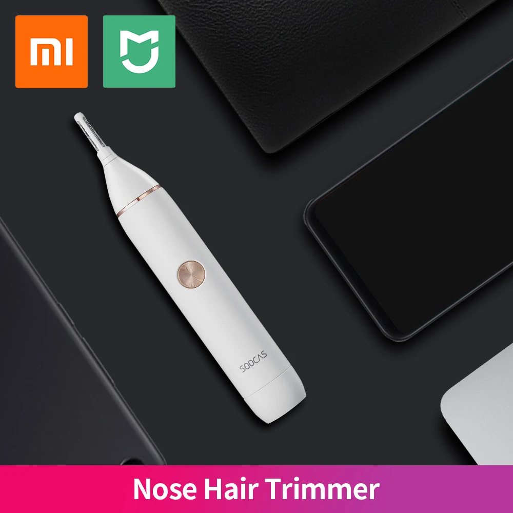 

Xiaomi Mijia триммер для волос в носу электрическая бритва машинка для стрижки бороды Очищающая портативная Бритва для удаления волос безболезн...