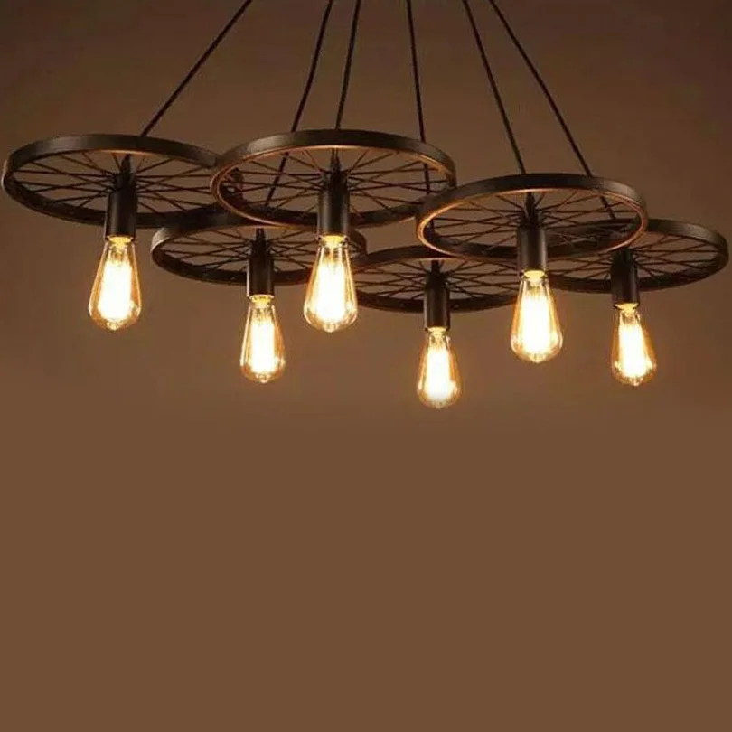 Светодиодная лампа в стиле ретро стандартная антикварная декоративная St64 E27 4 Вт 6