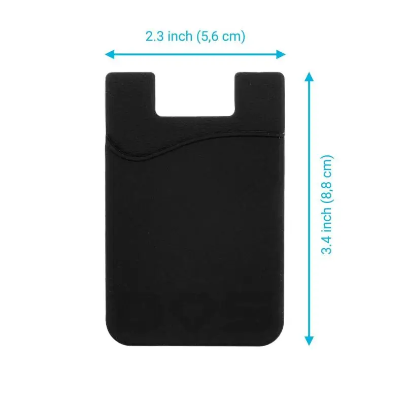 

Sticker Phone Pocket Cell Phone Stick On Card Wallet Mini Pouch Card Holder Adhesive Wallet Phone Back Sticker Phone Wallet