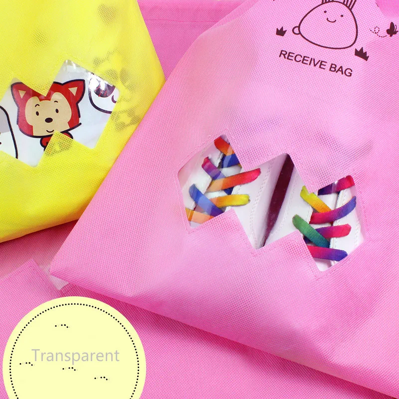 Дорожная сумка для обуви мультяшная Сумка тоут на шнурке органайзер геля душа