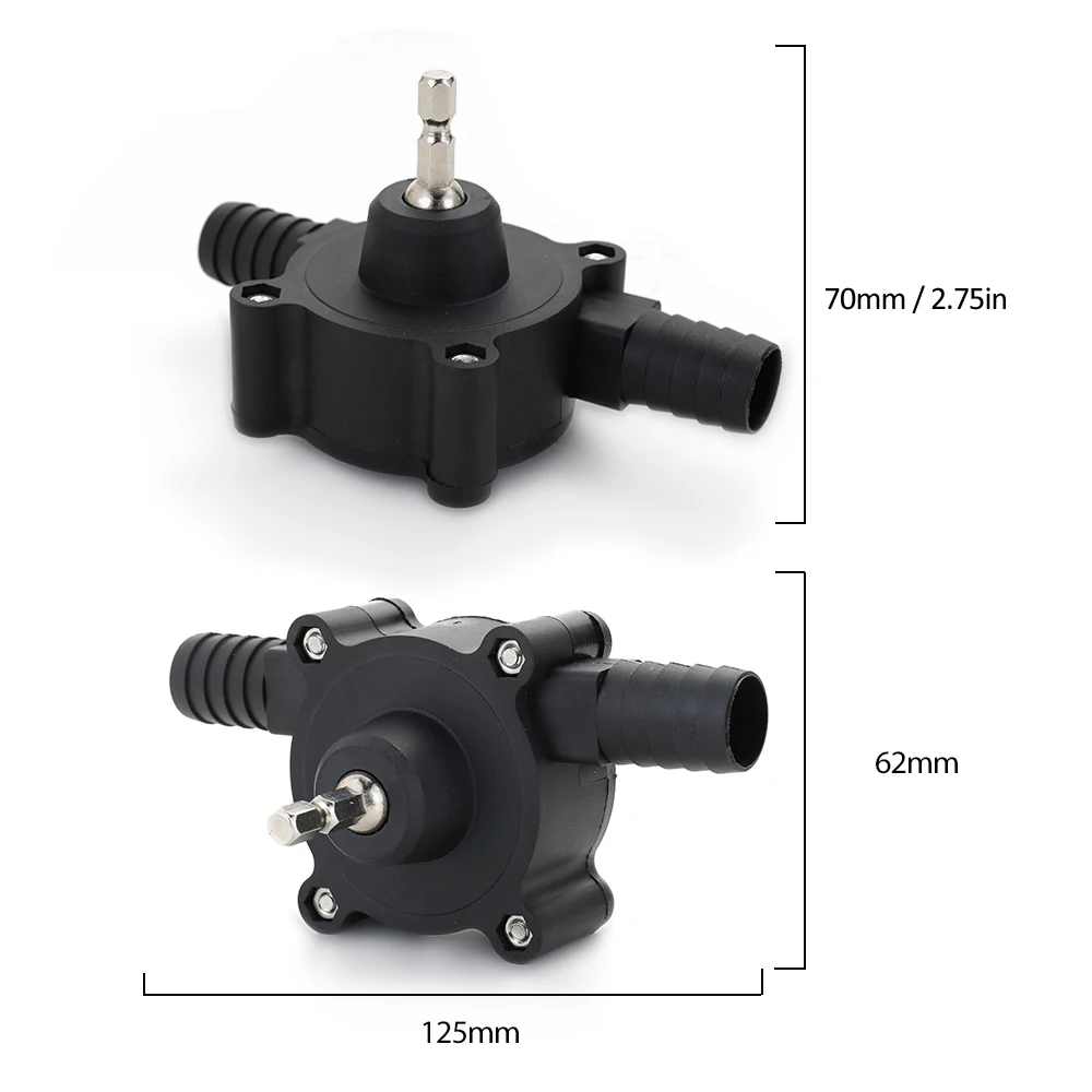 Портативный насос для электродрели самовсасывающие переносные насосы помпа