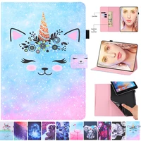 cartoon leather cover for huawei matepad t10s ags3 l09 ags3 w09 stand tablet coque for huawei mate pad t 10s 10 1 inch case etui