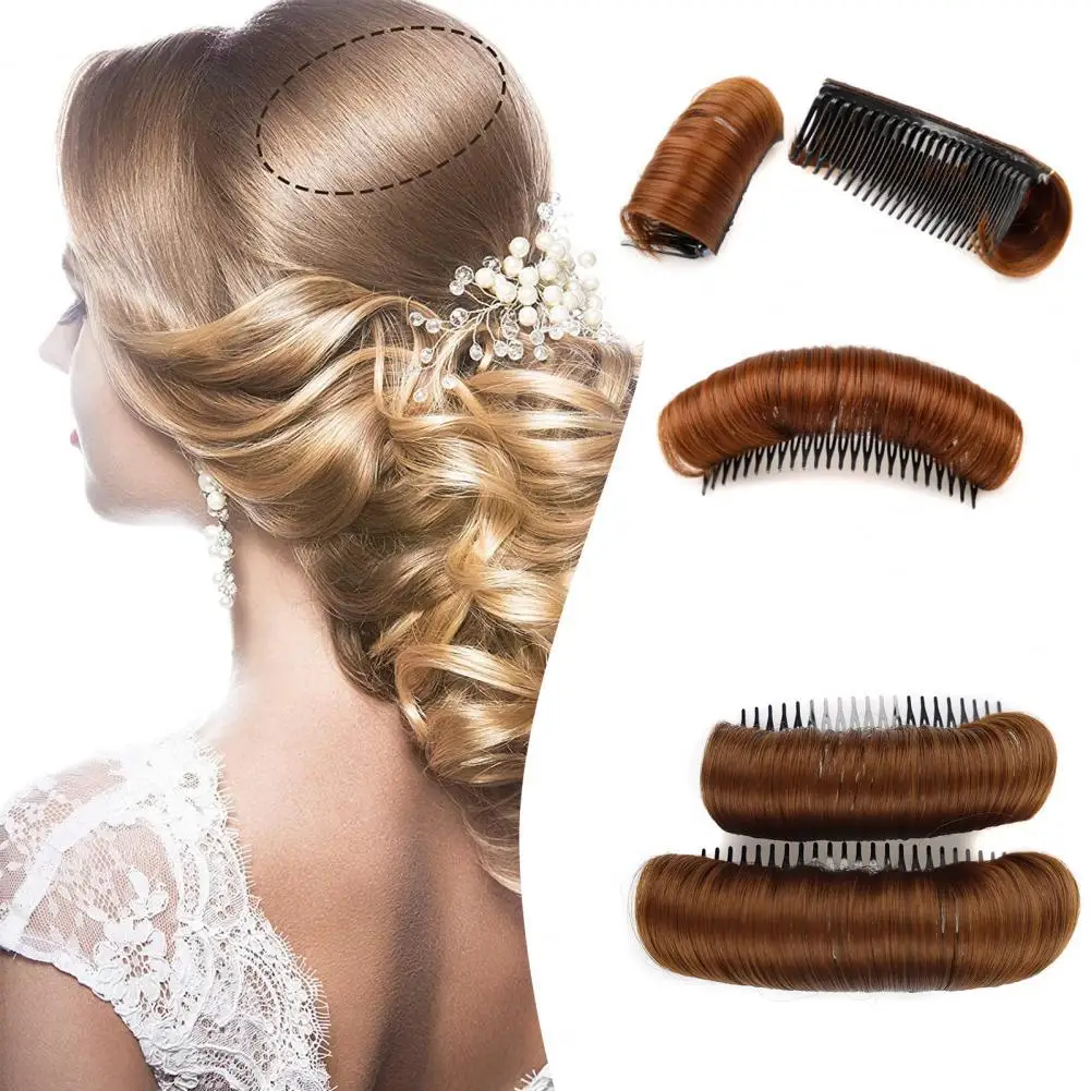 

Fashion Universal Practical Hair Styling Tools Fluffy Wig Pad Female Hairdressing Supplies Women Bangs Pad Hair Wig Pad