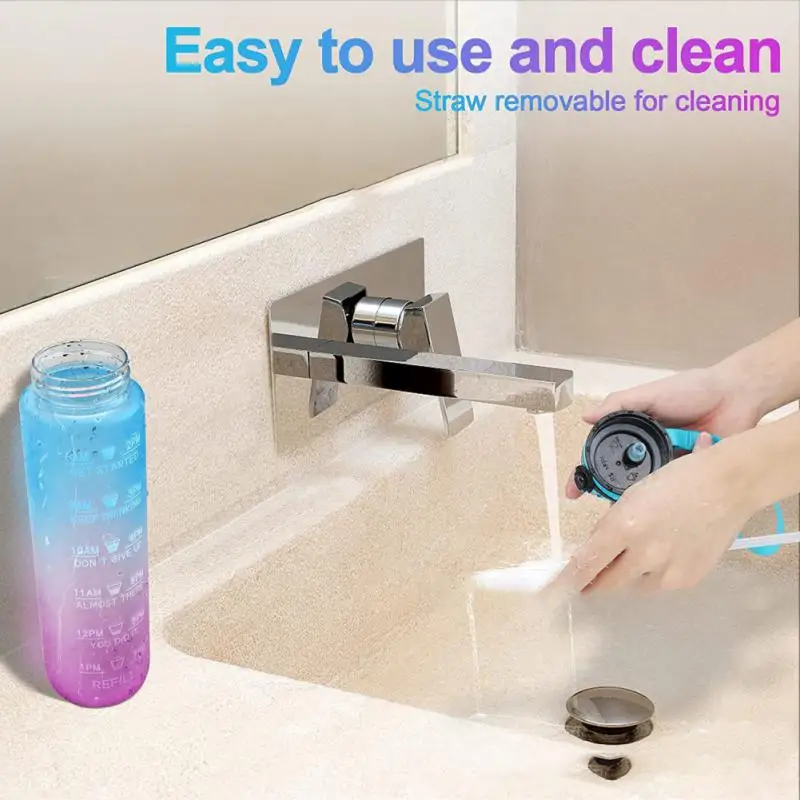 Бутылка для воды из тритана 1 л | Дом и сад