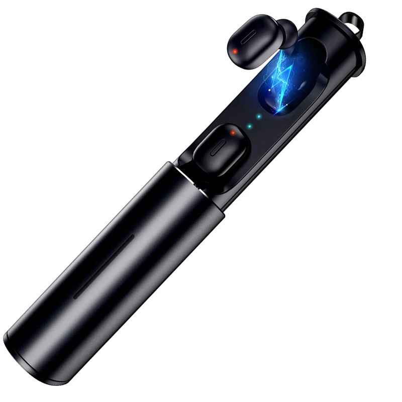 T1 Tws V5.0 Bluetooth наушники 3D настоящие беспроводные стерео с микрофоном портативные