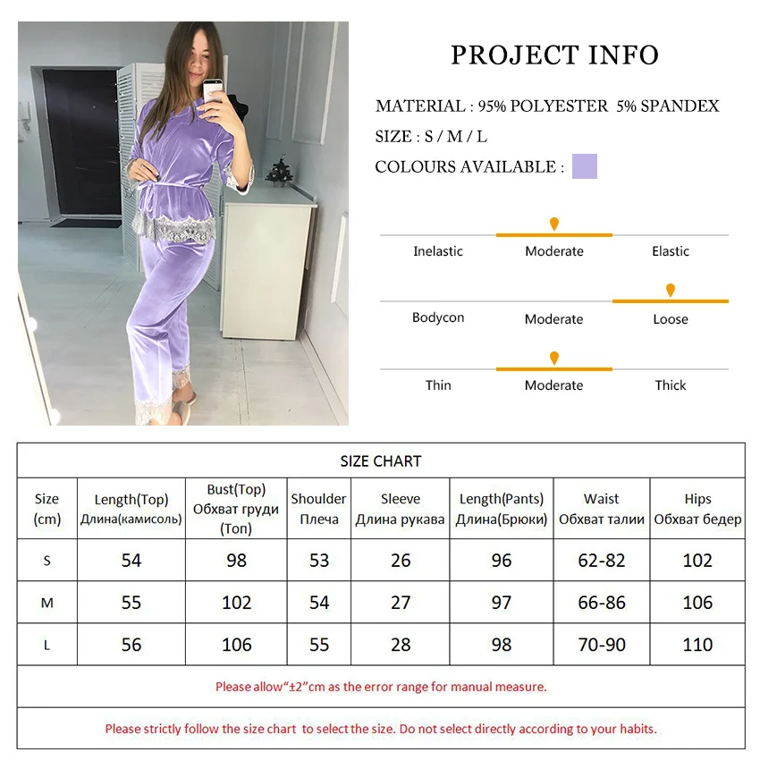 

Patchwork Sexy Pyjama Broek Splicing Nachtkleding Vrouwen Winter Breien pajama Sets Warm Robe