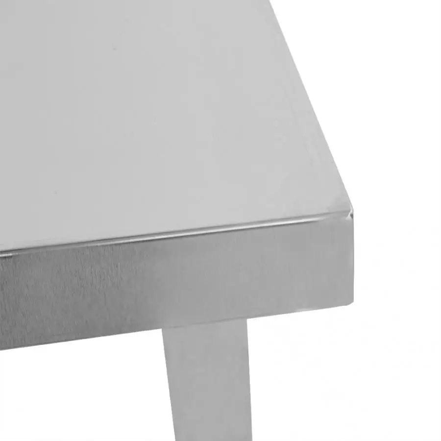 

DuraSteel 1.0 Stainless Steel Food Prep Commercial Worktable with Wheels 45" x 32" x 24" Commercial Worktables