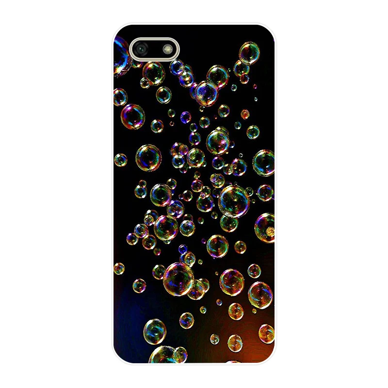 64AA Блестящий граффити Мягкий Силиконовый ТПУ чехол для телефона Huawei Honor 7A PRO 5 45 7 7C