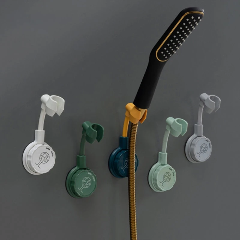 

Nail-free Adhesive-free Shower Bracket Household Shower Nozzle Base Strong Bearing Capacity Bathroom Shower Accessories