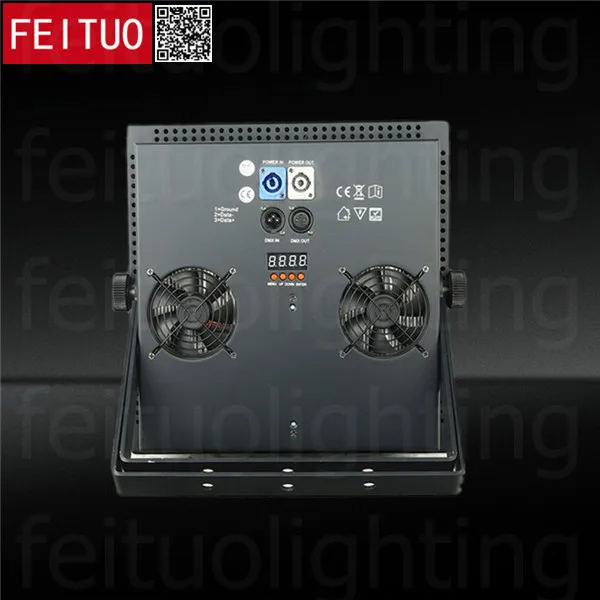 8 шт./лот Профессиональный 4*100 Вт COB LED Blinder аудитория Свет теплый или холодный