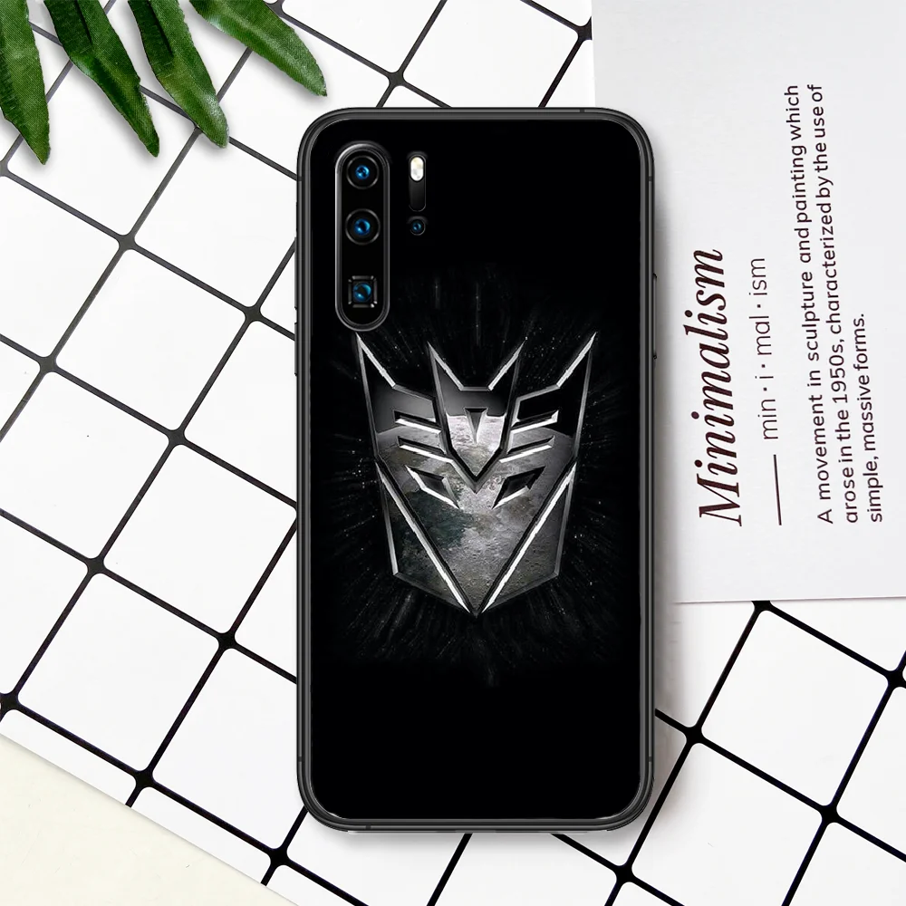 

Transformers Bumblebee Optimus Prime Phone Case For Huawei P Mate Smart 10 20 30 40 Lite Z 2019 Pro black Funda Tpu Prime Pretty