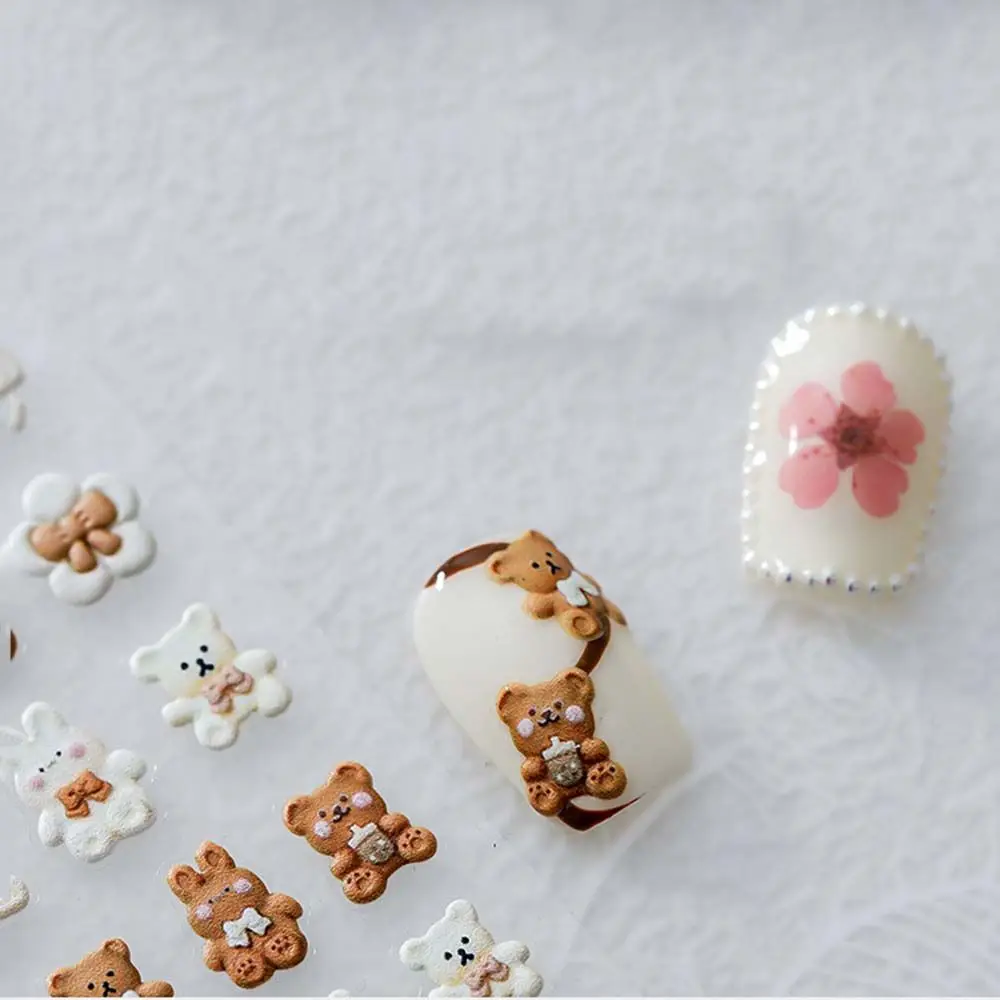 Яркие цветные миниатюрные наклейки для дизайна ногтей в виде любящего сердца