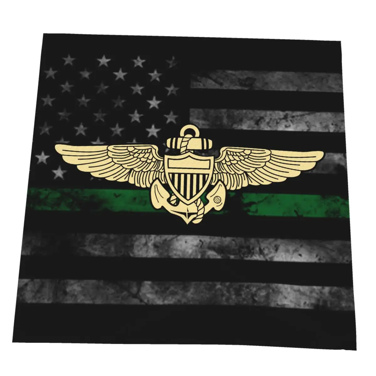 

Naval Aviation Insignia Table Napkin Kitchen Towel Cleaning Cloth Tea Dining Fabric Placemats Handkerchief Decoration