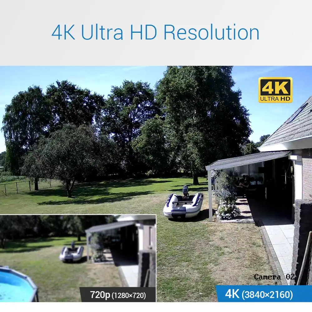 Продажа Система видеонаблюдения ANNKE, 4K Ultra HD, 8 каналов, 8 Мп, 5 в 1