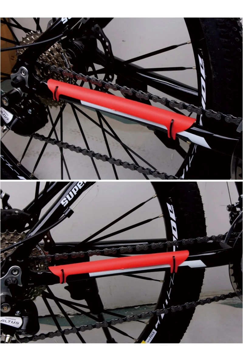 PCycling, 6 цветов, дорожный велосипед, горный велосипед, велосипедная Рама, цепь, защита для велосипеда, велосипедная цепь, защита
