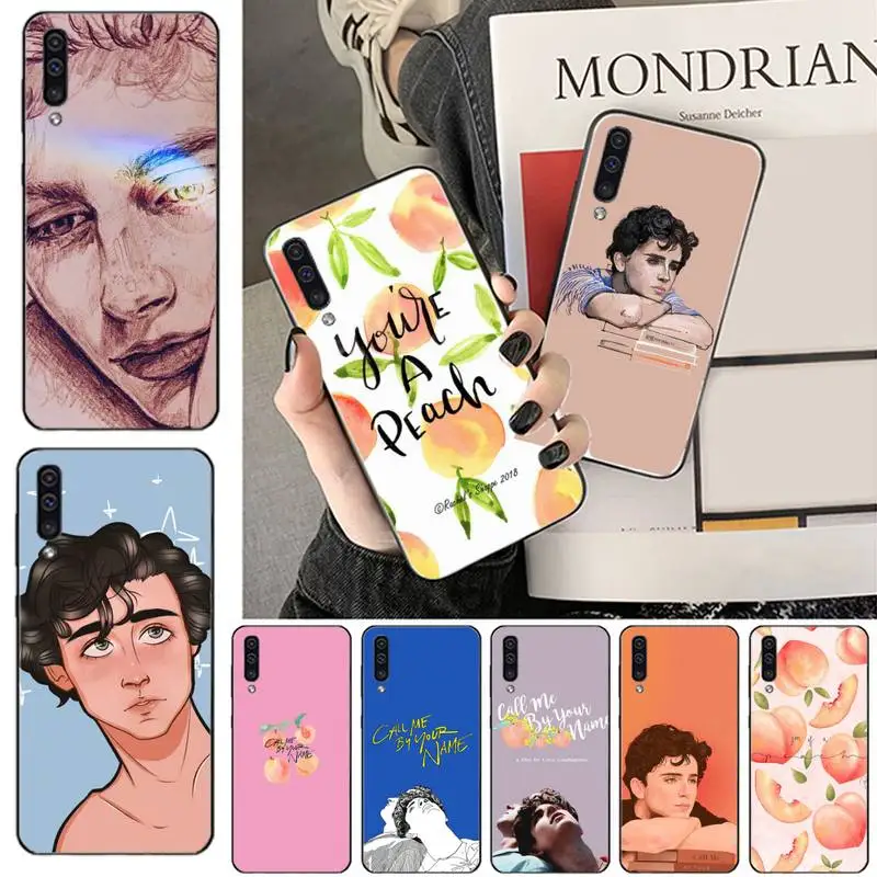 

call me by your name Phone Case For Samsung galaxy S 7 8 9 10 20 edge A 6 10 20 30 50 51 70 note 10 plus