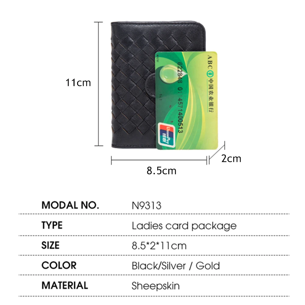 Мужской кошелек BISON DENIM из натуральной воловьей кожи с отделением для кредитных