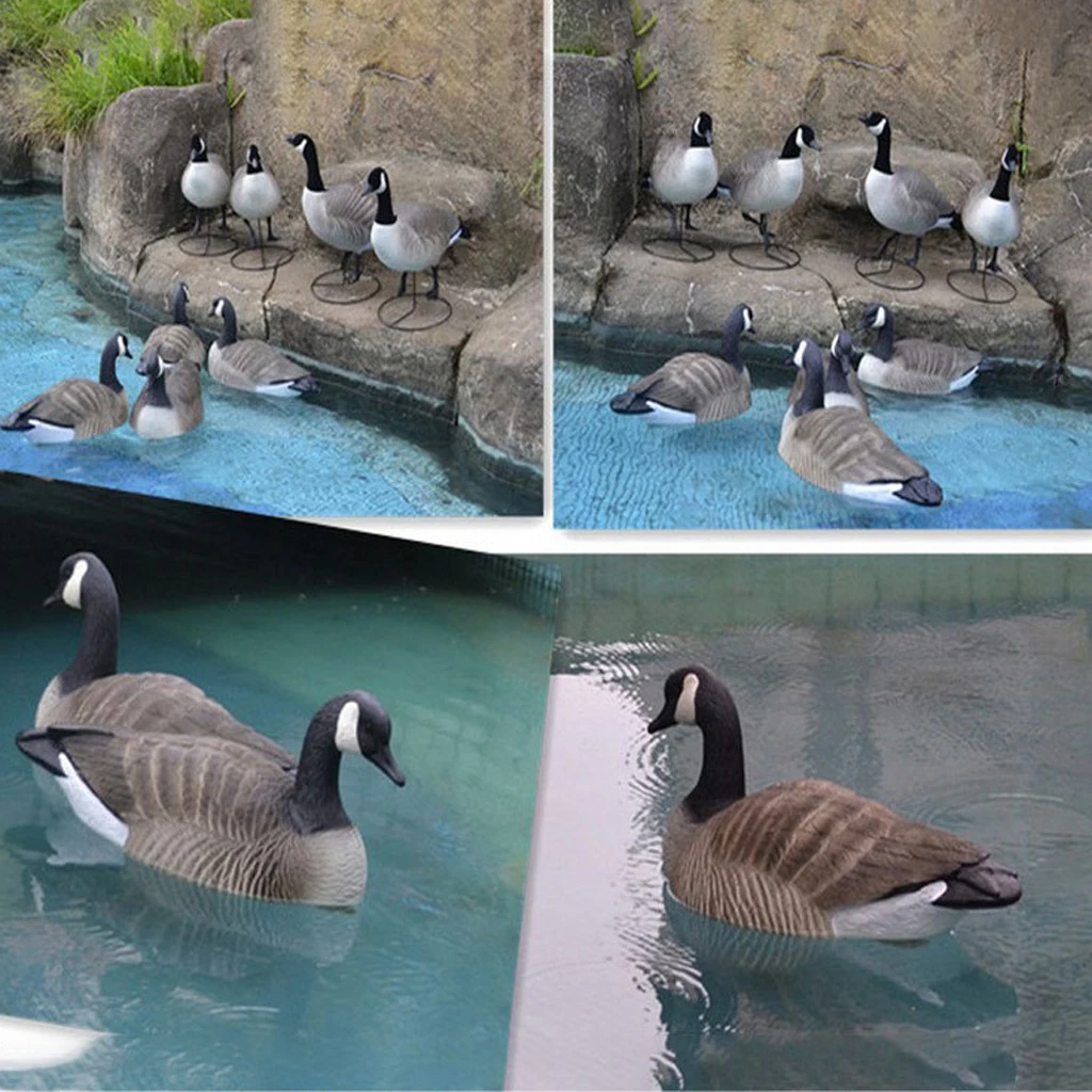 

3D Hunting Goose Decoys Hunting Feeder Hunting Attraction Drake Greenhead Duck Mallards Home Garden Decor Lawn Ornament