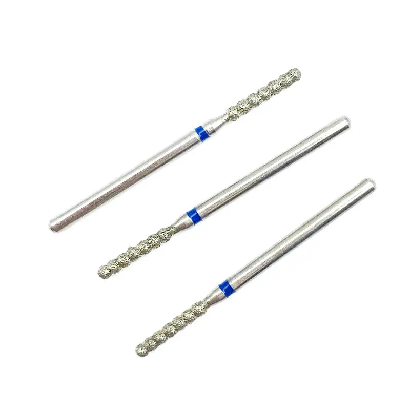 10 шт. Стоматологические алмазные буры буровые для высокоскоростных наконечников