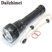 diving torch 5xxml l2 swimming led waterproof flashlight submarine 200m dive powerful lanterns 2x 26650 battery charger