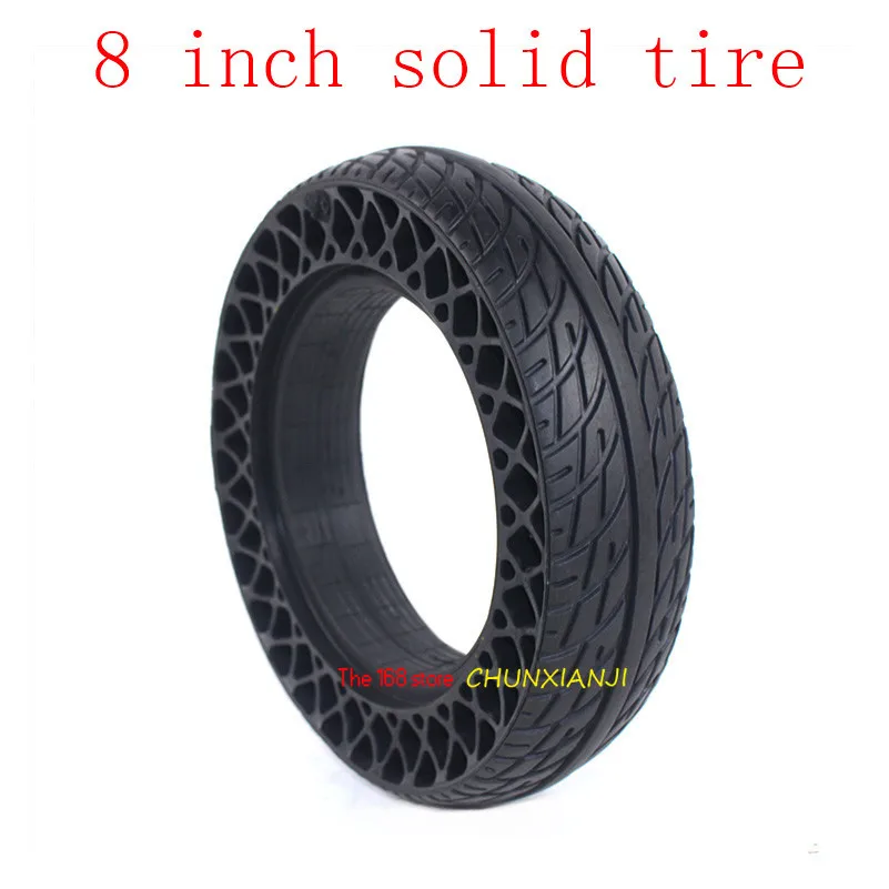 Супер 8 дюймов сотовые твердые шины без внутренней трубки утолщение и
