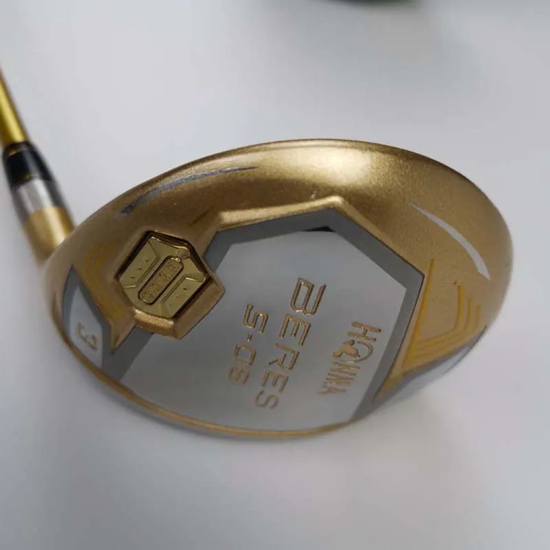 Honma 4 звезды S-06 men fairways дерево 3 и 5 графит выделенный S или R Вал Клюшки для гольфа