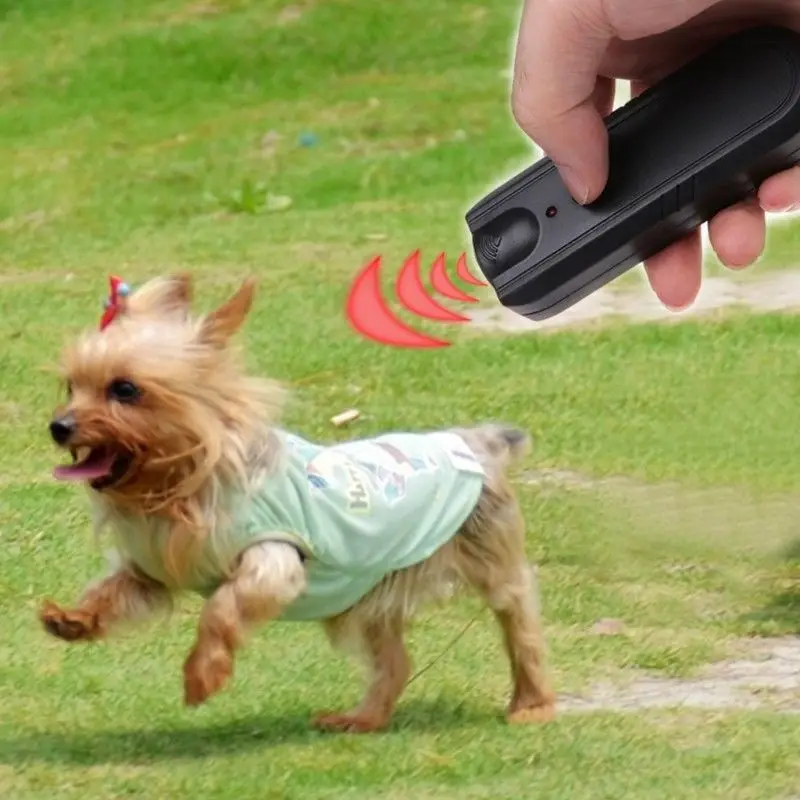 

Ultrasonic Anti-Bark Aggressive Dog Pet Repeller Sound Barking Stop Deterrent Trainer Training Repeller Keep Unfriendly Dog Away