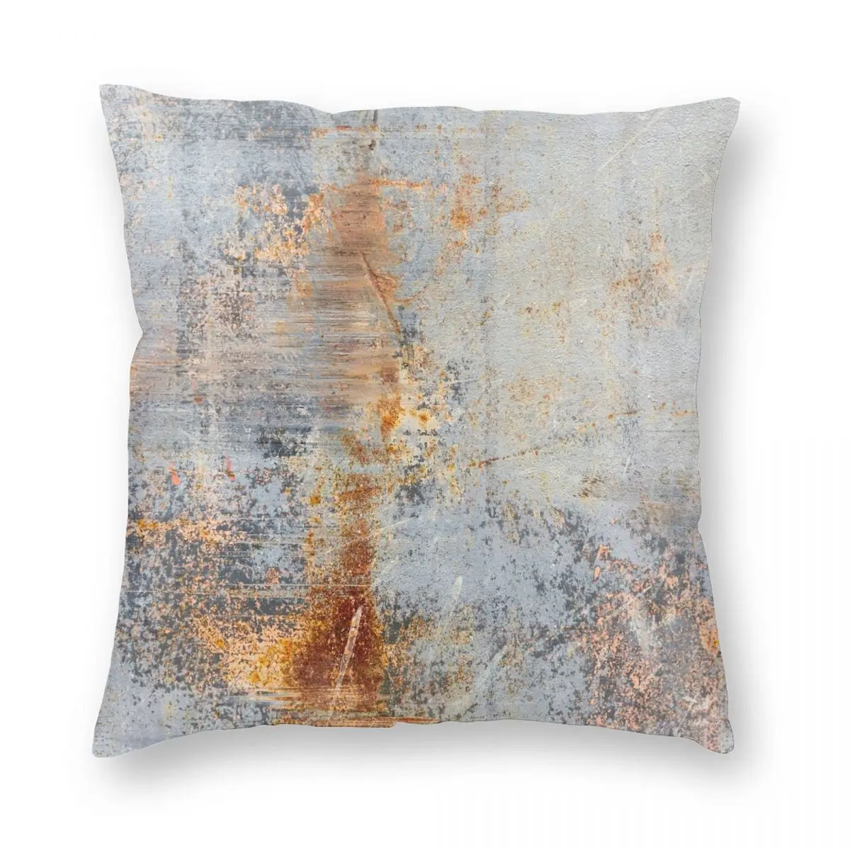 

Burn Blue Rust Pillowcase Polyester Linen Velvet Creative Zip Decorative Pillow Case Home Cushion Cover