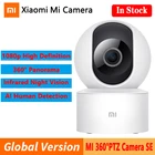 В наличии Xiaomi Mi 360  PTZ камера SE веб-камера 1080P HD инфракрасное ночное видение ИИ Обнаружение людей для приложения MI Home