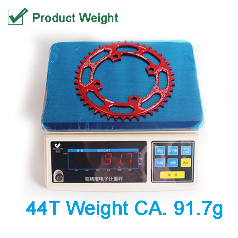 Звездочка DECKAS 104BCD для велосипеда узкая широкая скоростной цепи 8-12 40T-52T CNC 7075-T6