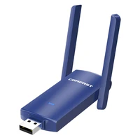1300mbps wifi wireless network card usb external dual antenna adapter for laptop pc mini wi fi dongle 2 45 8ghz