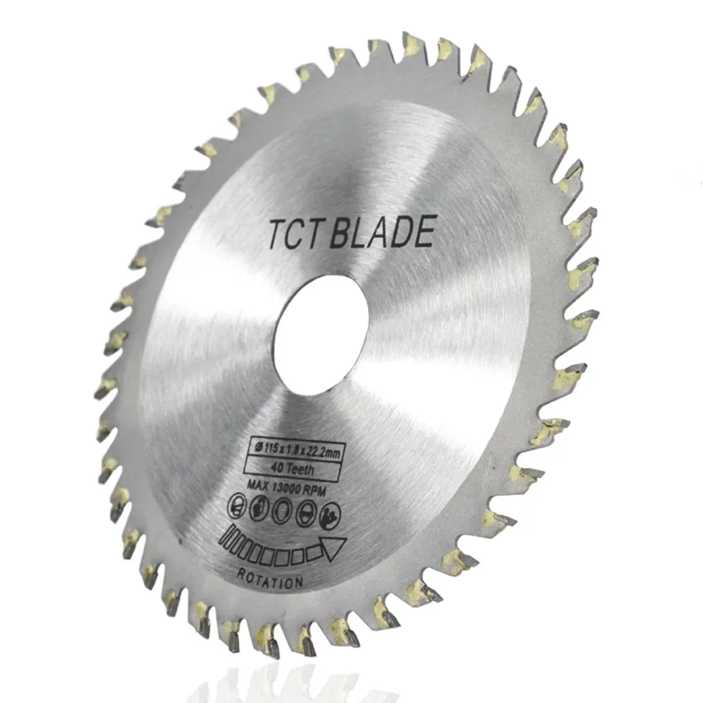 

115mm Saw Leave Angle Grinder Saw Blades For Wood Cutting Discs Circular 40 TCT Teeth Part Circular Saw Blade