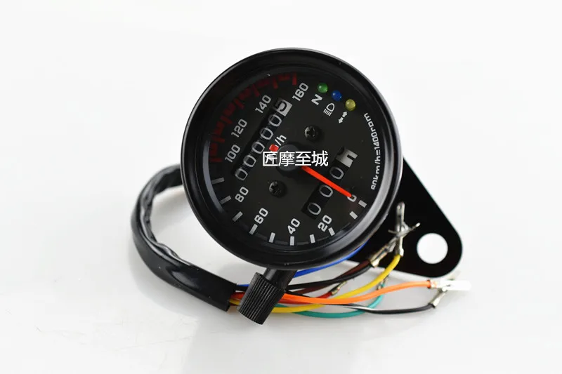 Универсальный одометр для мотоцикла 12 В двойной измеритель скорости
