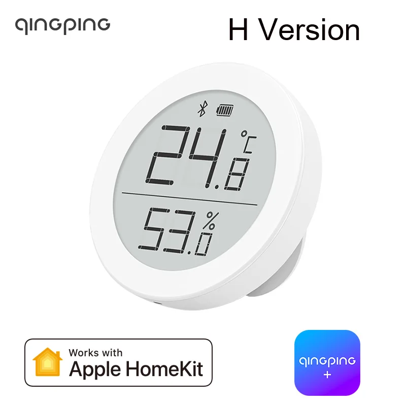 Bluetooth термометр Cleargrass Qingping гигрометр датчик температуры и влажности для Apple Siri Home