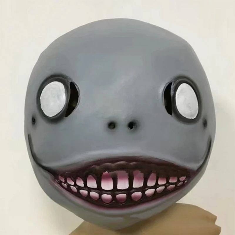 Игра NieR:Automata Косплей головной убор Emil маска Хэллоуин вечерние косплей Смешные
