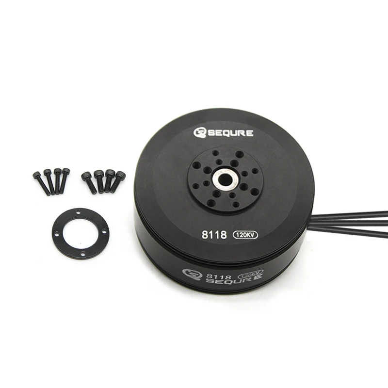 

SEQURE Brushless Motor 8118 100KV 120KV For Robot Dog/ Robotic Arm/Aircraft Model Plant Protection Drone