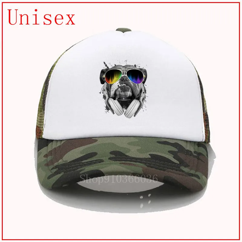 Bulldog Dj дизайнерские солнцезащитные козырьки для женщин gorras hombre Мужская бейсболка