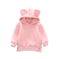 autumn winter children clothes sportswear baby boys girls casual hooded sweatershirts toddler cotton clothing infant sportswear