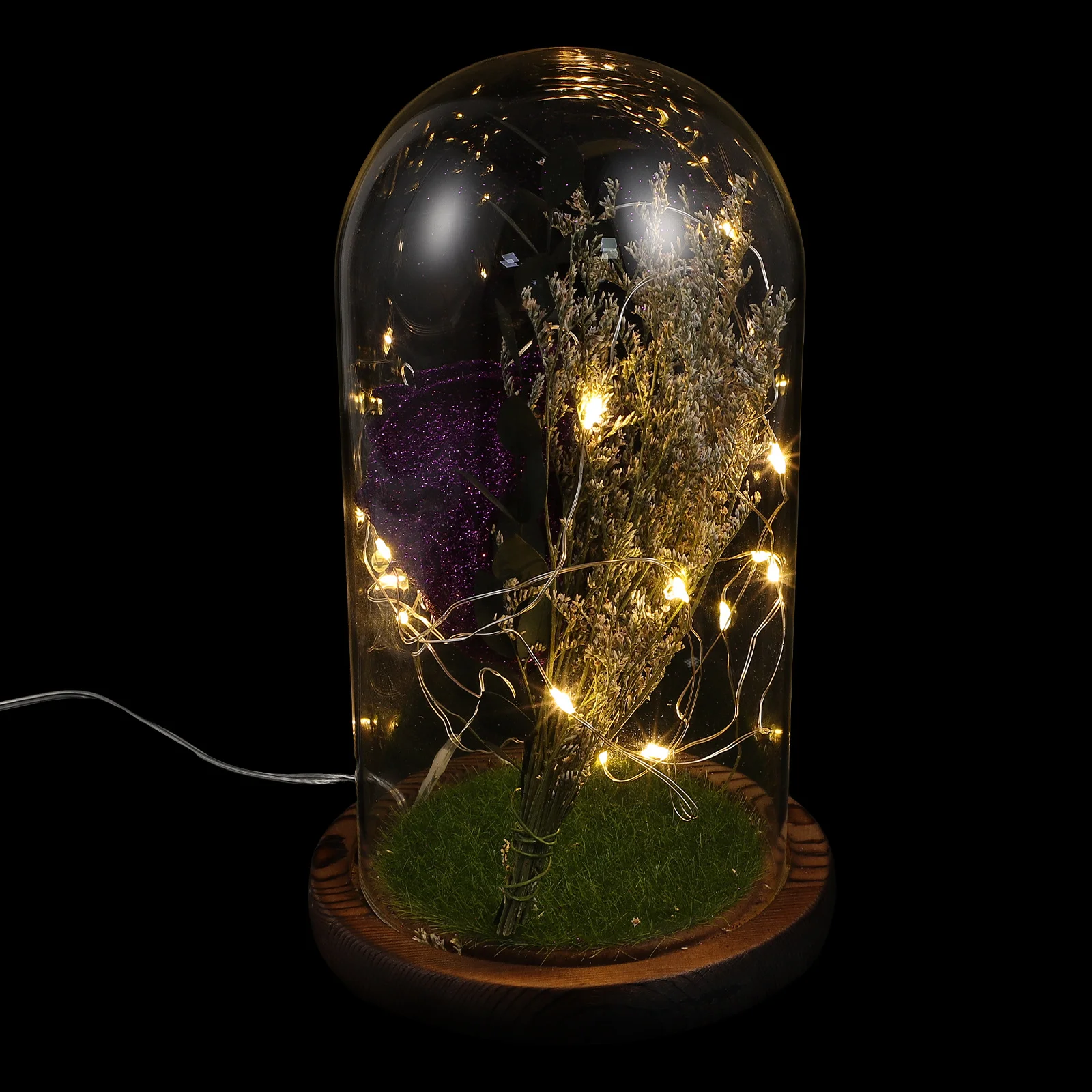 

Decorative Preserved Flower Indoor Desktop Adornment Romantic Gift Choice