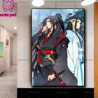 Diy алмазная живопись Mo Dao Zu Shi фигурка Wei Wuxian Lan Wangji наборы для вышивки крестиком квадратные 5d Алмазная мозаика вышивка