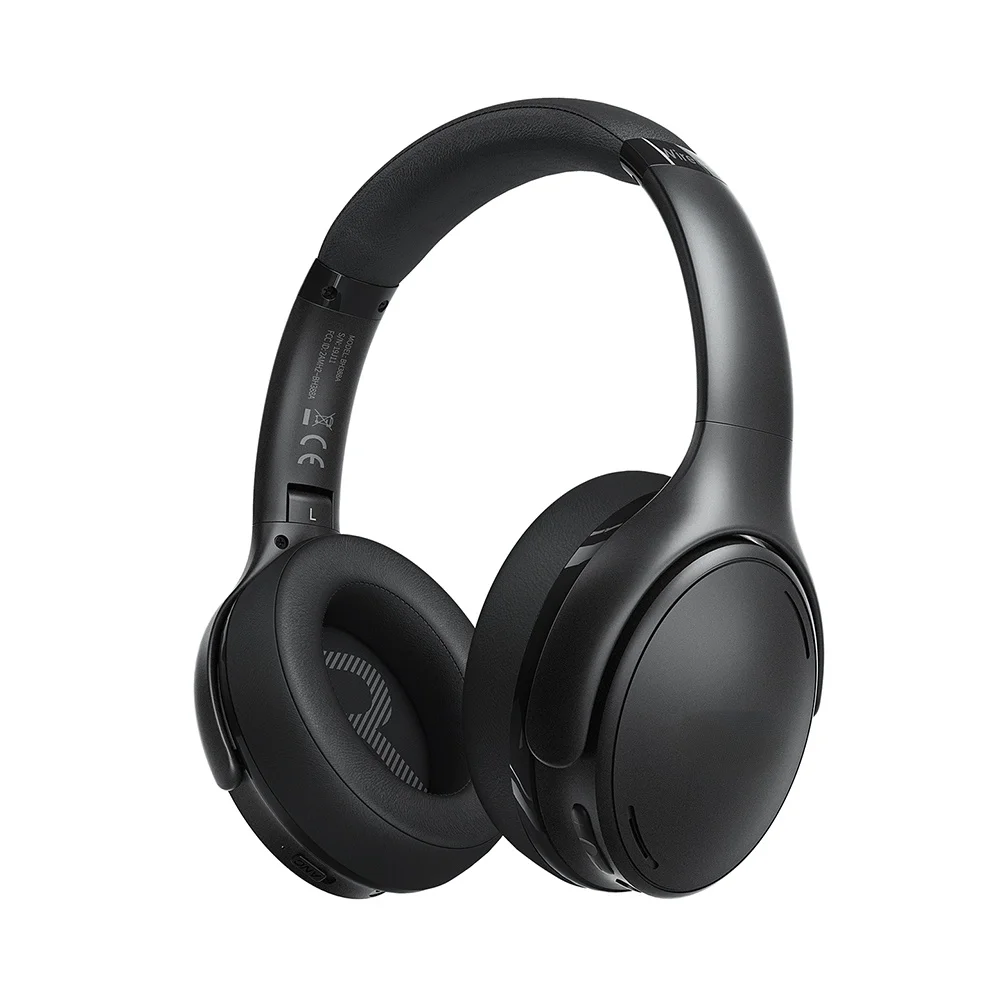 

Bluetooth 5.0 Active Noise Cancelling Headphones Lightweight Wireless Headset CVC 8.0 Mic 30hrs Playing Fast Charge