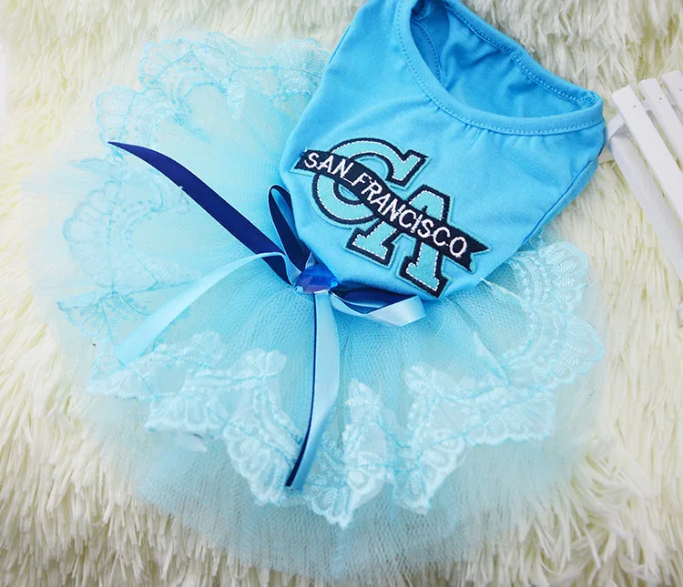 

Spring, summer, the new dog clothes skirt CA skirt dress pet clothing supplies teddy
