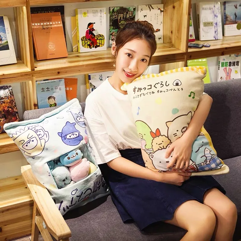 Девушка сердце лопнет плюшевые игрушечные подушки Животные Мультфильм