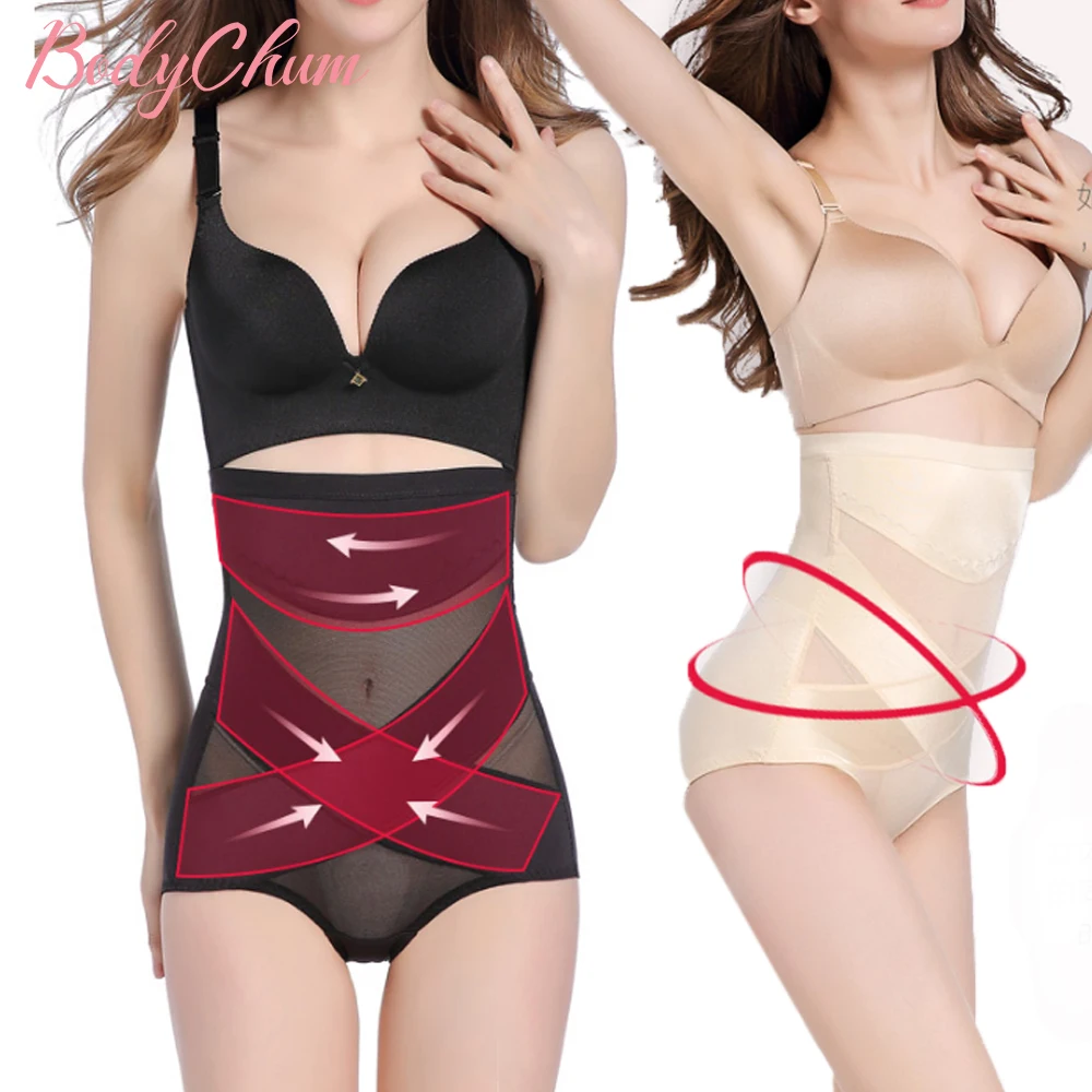 Высокая талия Талии Тренажер фирма живота контроль тела формирователь бесшовное