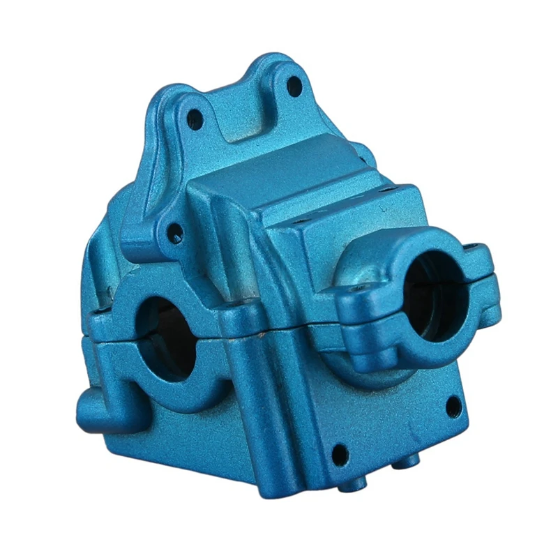 

1 Set Metal Wave Box Gear Box Upper and Lower Cover & 1 Set Metal Swing Arm Steering Cup Shock Tower